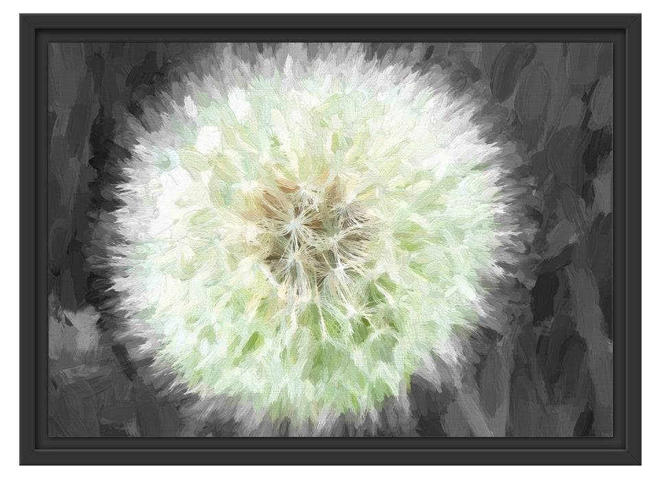 Pixxprint Sanfte Pusteblume, im Schwebe-Effekt Bilderrahmen Muttertagsangebot
