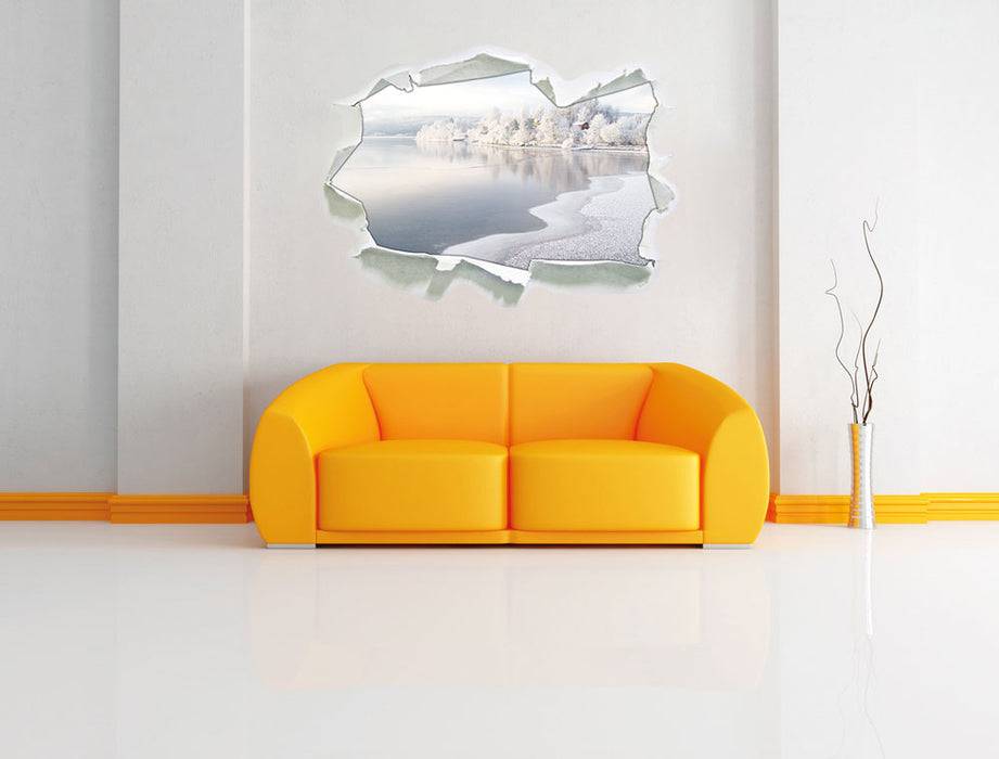 Pixxprint Atemberaubende Winterlandschaft, 3D Wandtattoo Neuheiten