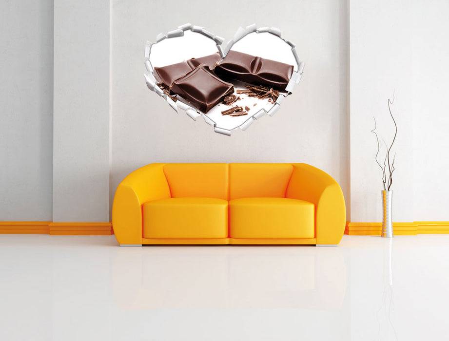 Pixxprint Leckere Tafel Schokolade, 3D Wandtattoo Sonderangebote