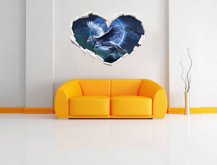 Pixxprint Wolf mit Flügeln, 3D Wandtattoo JETZT KAUFEN