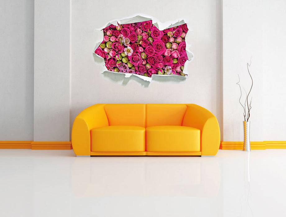 Pixxprint Blumen, 3D Wandtattoo 2025