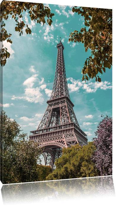 Pixxprint Eifelturm Paris, Leinwandbild Weihnachtsangebot