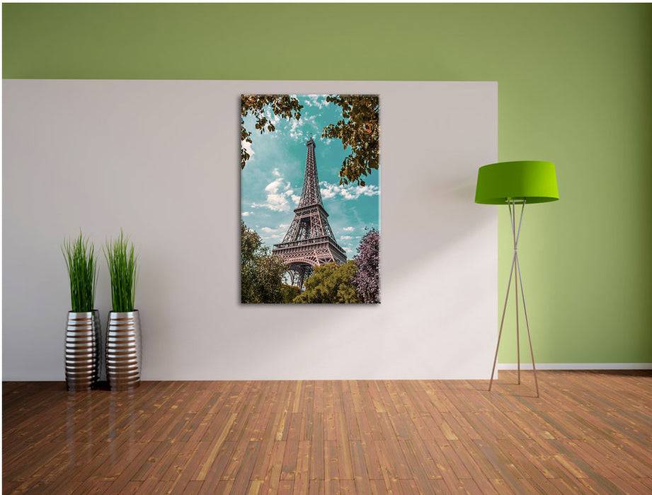 Pixxprint Eifelturm Paris, Leinwandbild Weihnachtsangebot