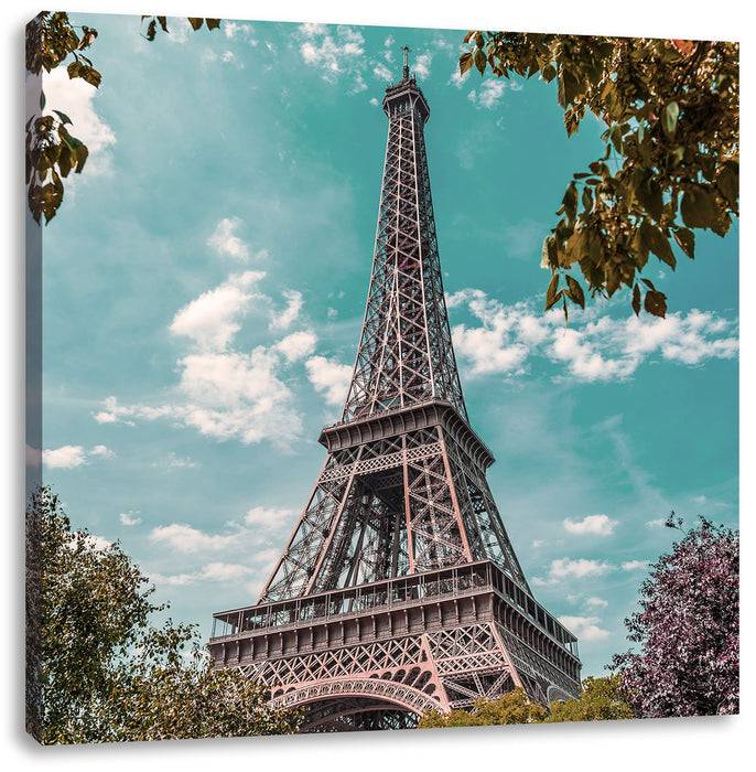 Pixxprint Eifelturm Paris, Leinwandbild Weihnachtsangebot