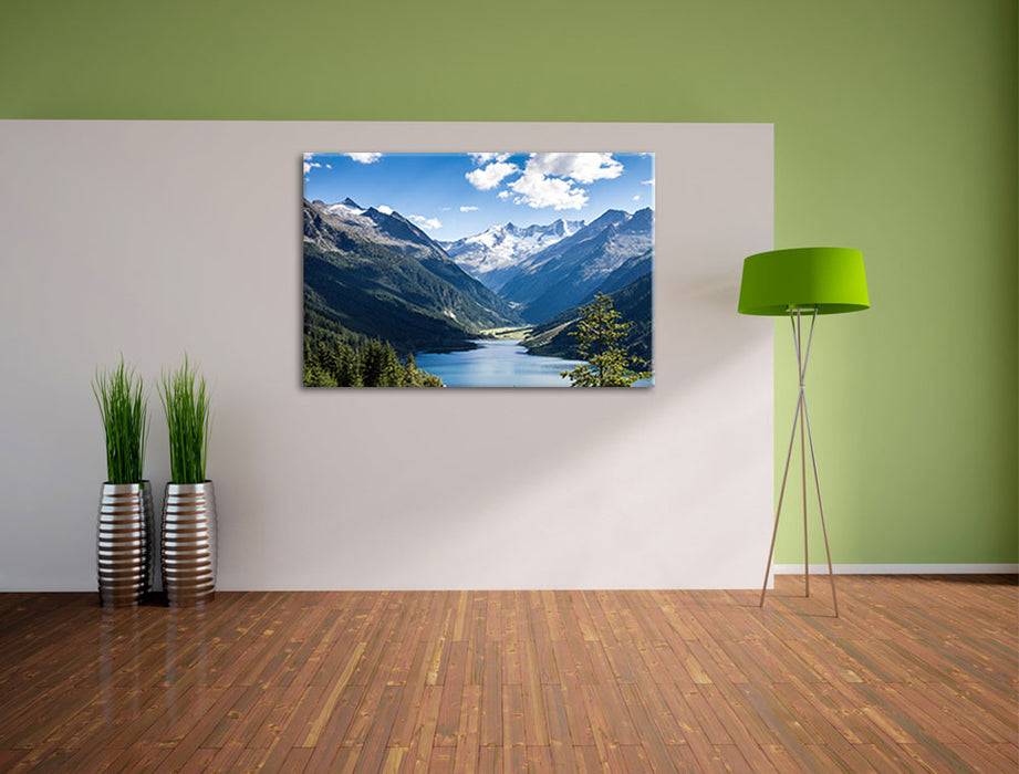 Pixxprint See an Bergen, Leinwandbild Vatertagsangebot