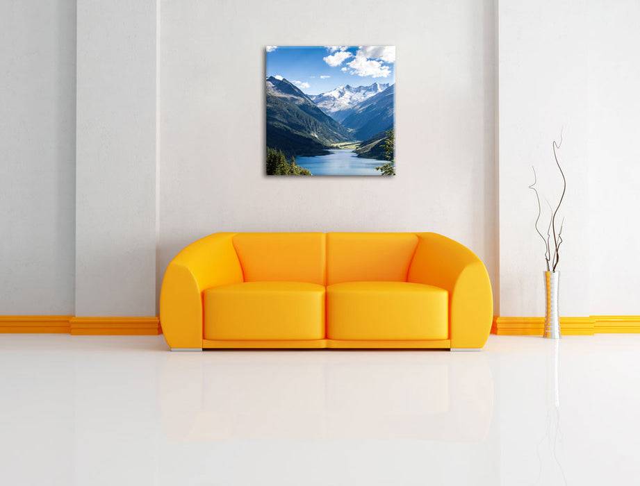 Pixxprint See an Bergen, Leinwandbild Vatertagsangebot