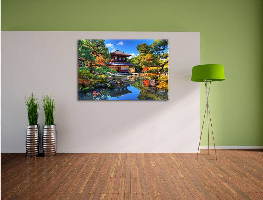 Pixxprint Ginkaku-ji-Tempel in Kyoto, Leinwandbild Online Outlet