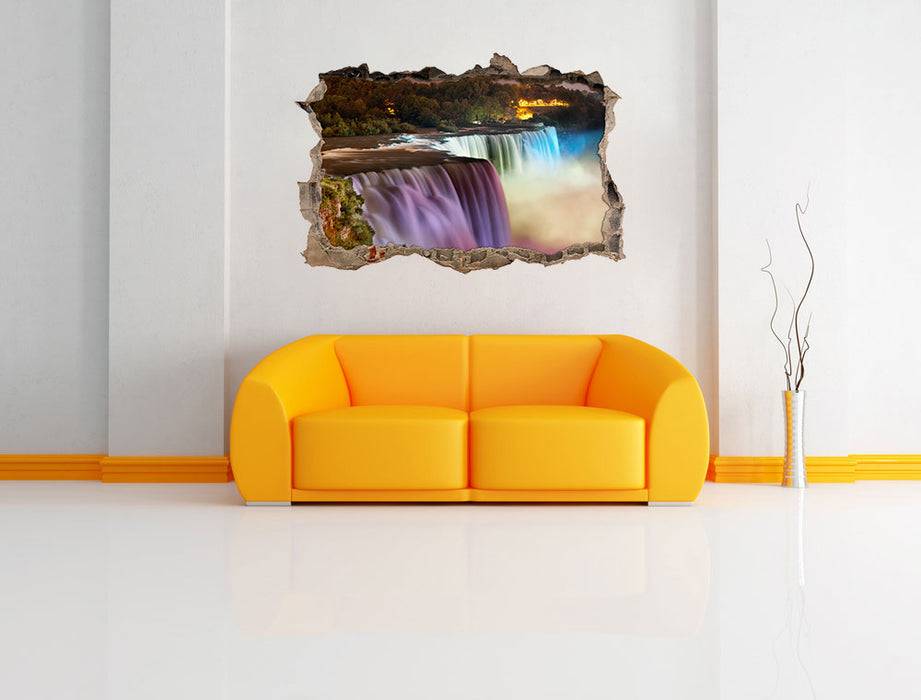 Pixxprint Majestätische Niagara Fälle, 3D Wandtattoo Räumungsverkauf