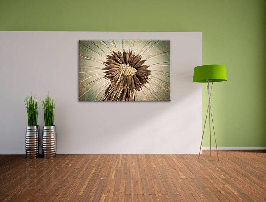 Pixxprint Vertrocknete Pusteblume, Leinwandbild Meist gekauft