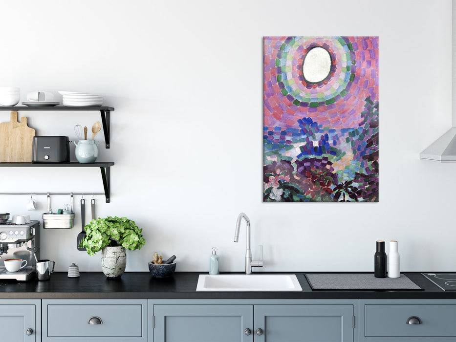 Pixxprint Robert Delaunay - Paysage au disque , Glasbild Cyber Monday