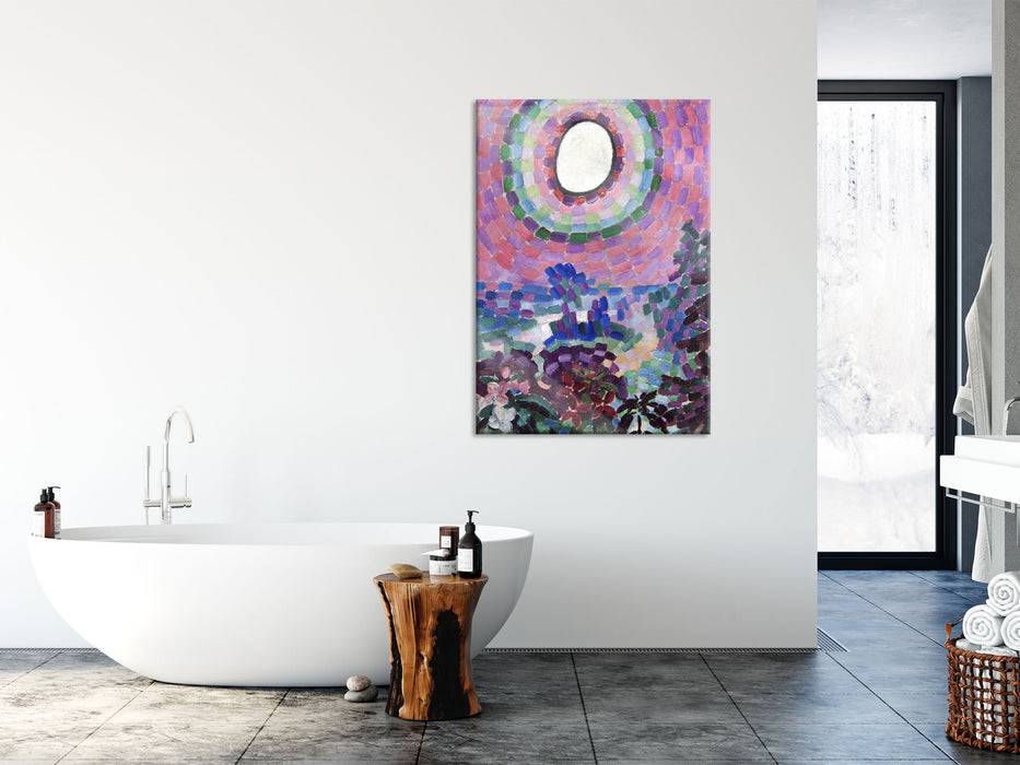 Pixxprint Robert Delaunay - Paysage au disque , Glasbild Cyber Monday