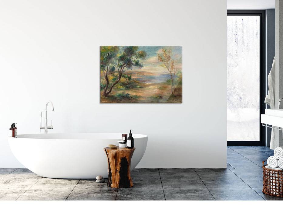 Pixxprint Pierre-Auguste Renoir - Bords de mer, Glasbild Exklusive Angebote