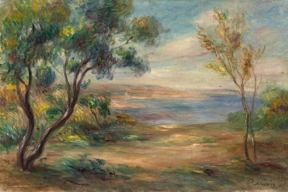 Pixxprint Pierre-Auguste Renoir - Bords de mer, Glasbild Exklusive Angebote