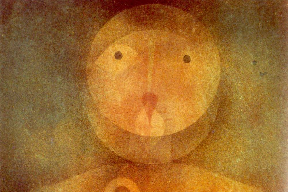Pixxprint Paul Klee - Pierrot Lunaire , Glasbild Tägliche Deals