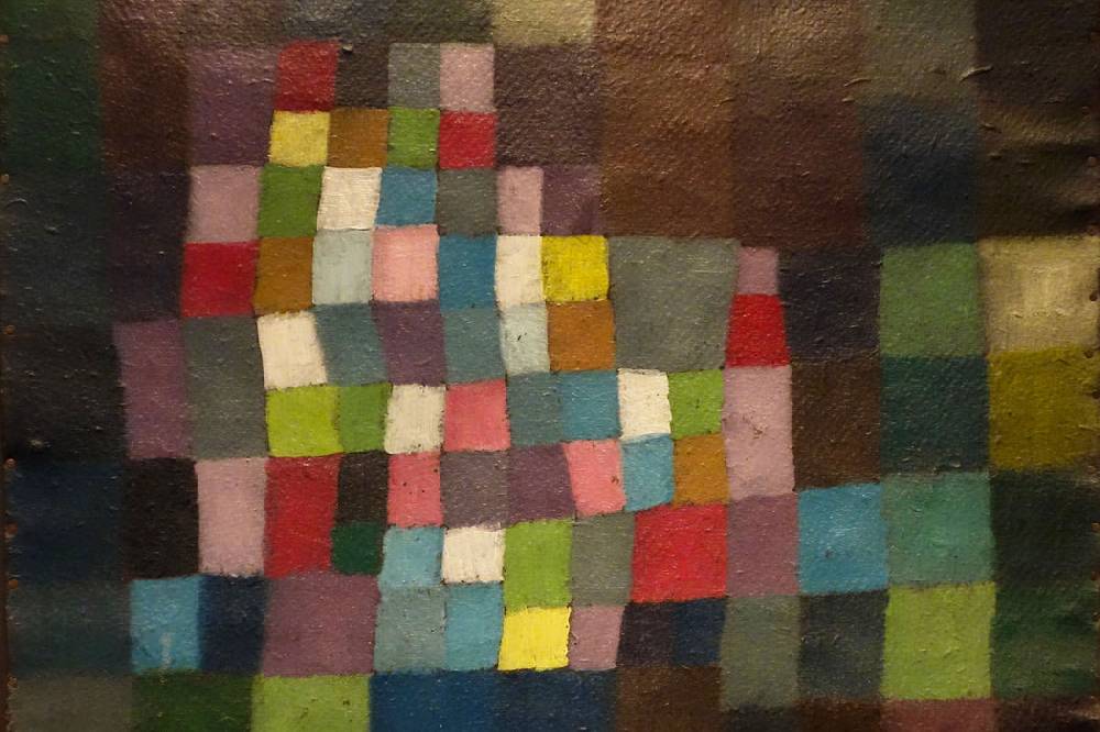 Pixxprint Paul Klee - Alter Klang, Glasbild Sonderangebote