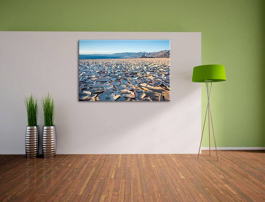 Pixxprint Aufgeplatzte Erde, Leinwandbild Wochenangebot