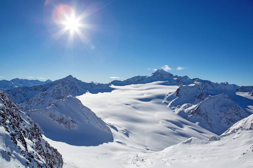Pixxprint Atemberaubende Winterlandschaft, Glasbild Günstiger Verkauf