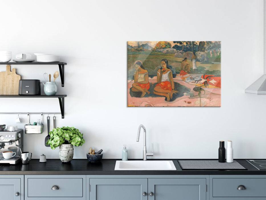 Pixxprint Paul Gauguin - Heiliger Frühling: Süße TräumeNave nav, Glasbild Exklusive Angebote
