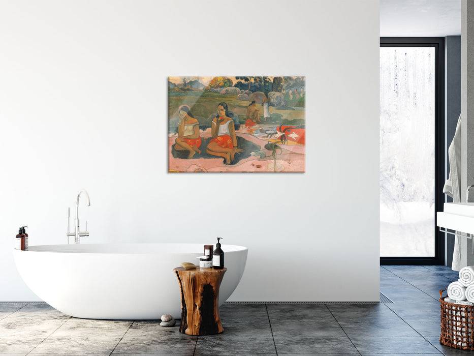 Pixxprint Paul Gauguin - Heiliger Frühling: Süße TräumeNave nav, Glasbild Exklusive Angebote