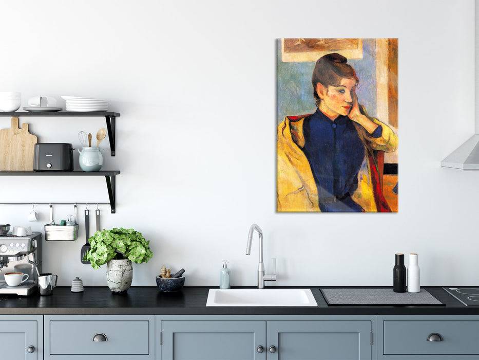 Pixxprint Paul Gauguin - Portrait von Madeleine Bernard, Glasbild Bestseller