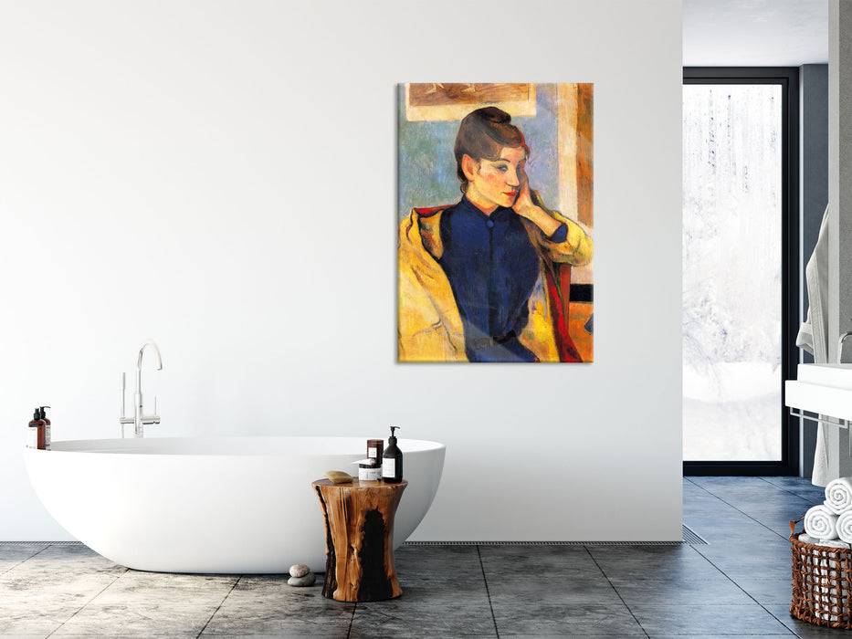 Pixxprint Paul Gauguin - Portrait von Madeleine Bernard, Glasbild Bestseller