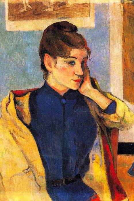 Pixxprint Paul Gauguin - Portrait von Madeleine Bernard, Glasbild Bestseller