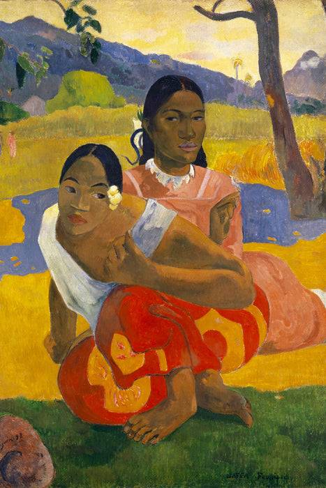 Pixxprint Paul Gauguin - Nafea Faa Ipoipo , Glasbild VIP-Rabatte