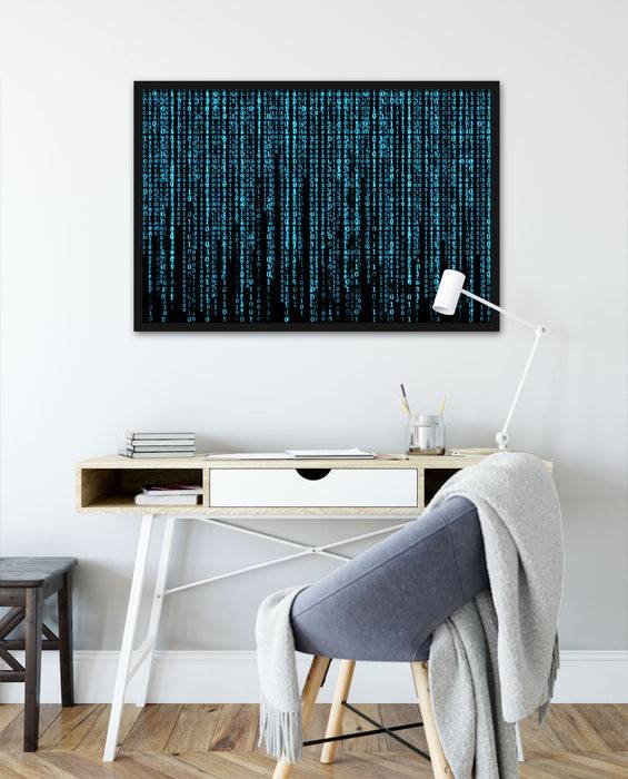 Pixxprint Matrix, Poster mit Bilderrahmen Tägliche Deals