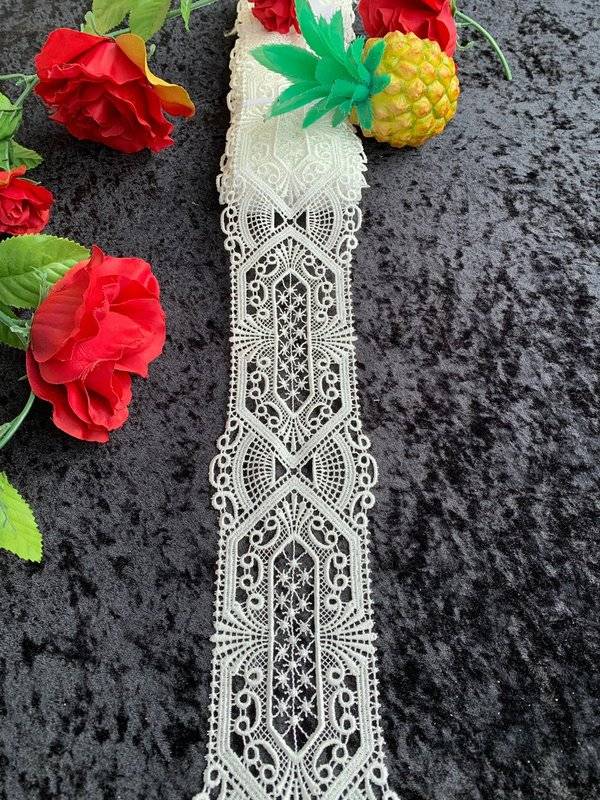 Plauener Spitze Royal 9cm/weiss Bis zu 65% Rabatt