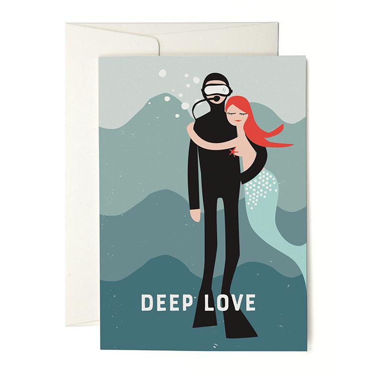 Pleased To Meet Deep Love Grusskarte Preisnachlass