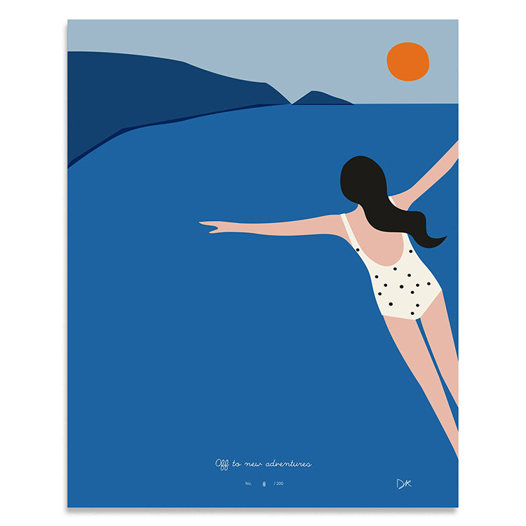 Pleased To Meet Cliff Diving, Druck, ltd. 200 Exklusive Angebote