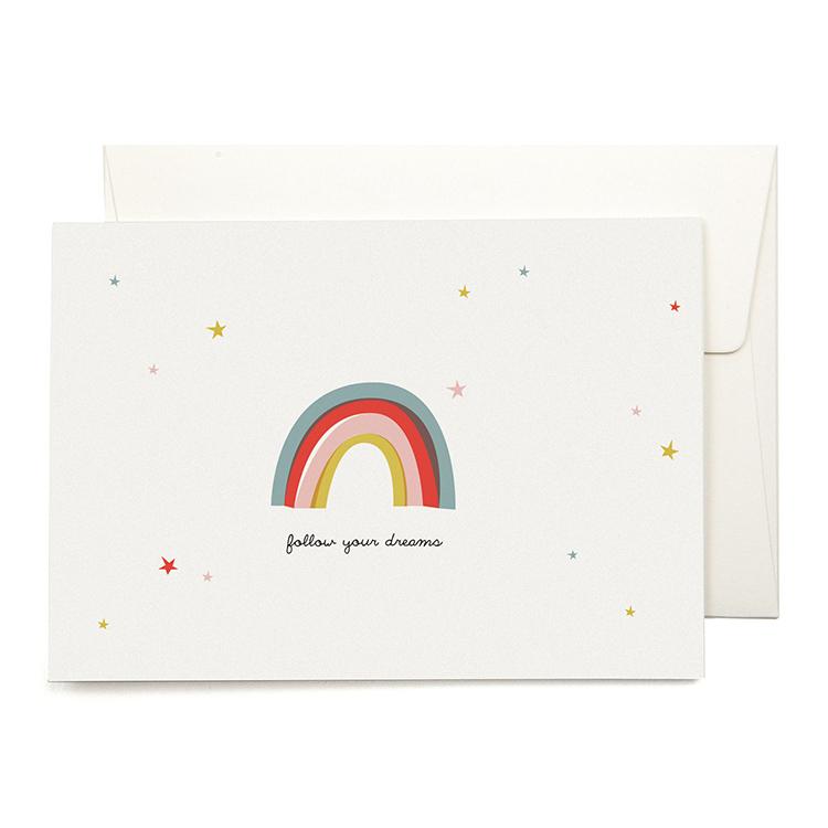Pleased To Meet Rainbow Grusskarte Super Sparpreis