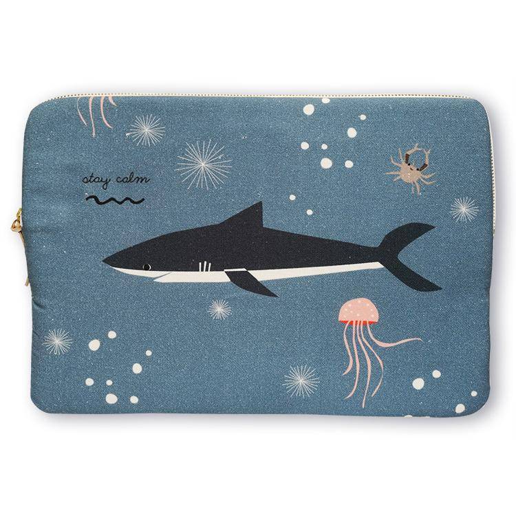 Pleased To Meet Sharks 13" Laptop Sleeve Black Friday