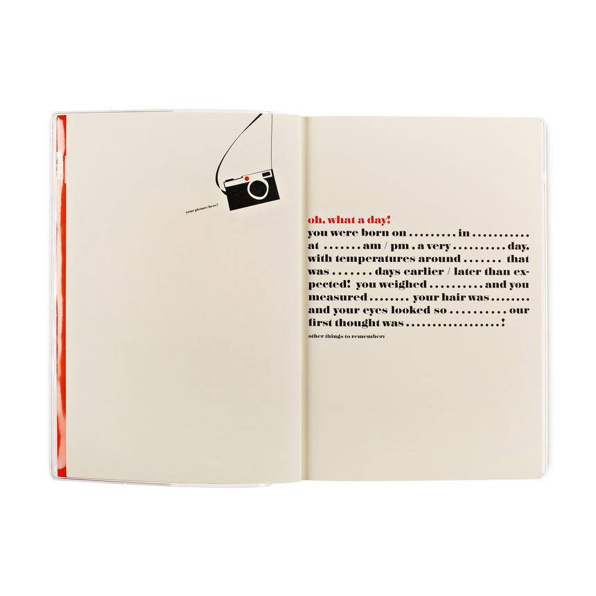 Pleased To Meet Baby Journal (gold), englisch Neueste Mode