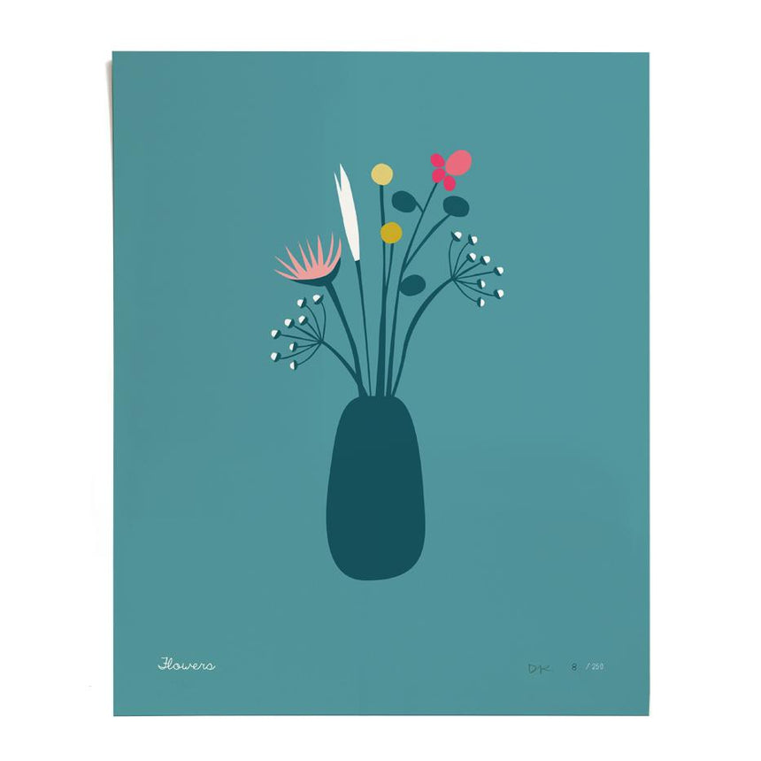 Pleased To Meet Flowers, Druck, ltd. 250 Tiefpreis