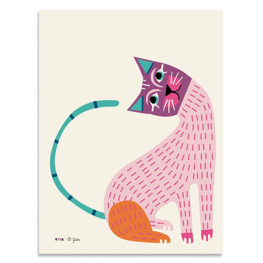 Pleased To Meet Viva El Gato, Druck, ltd. 250 Kostenlose Rückgabe