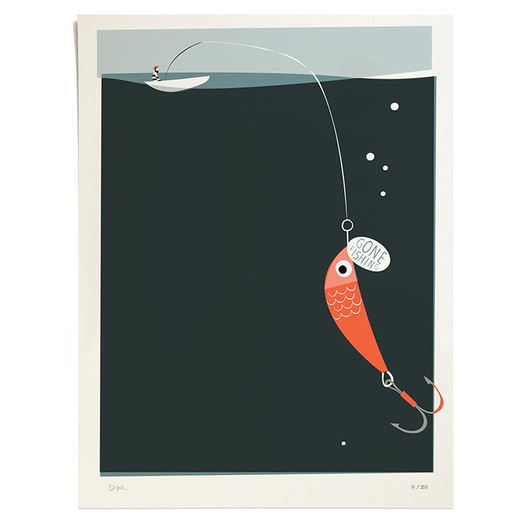 Pleased To Meet Gone Fishing, Druck, ltd. 250 Super Rabatt
