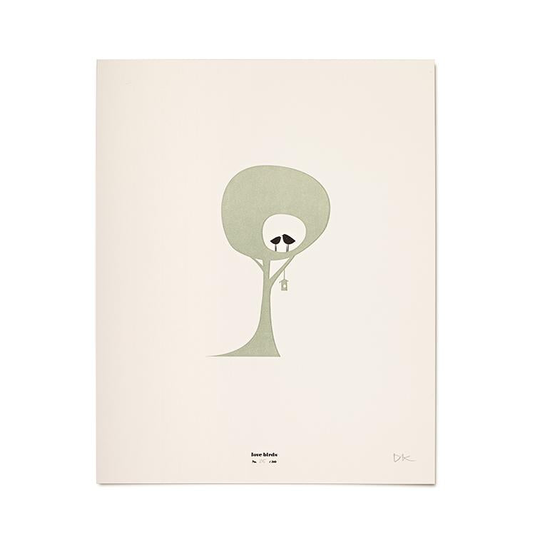 Pleased To Meet Love Birds, Letterpress Druck, ltd. 200 Fabrikladen