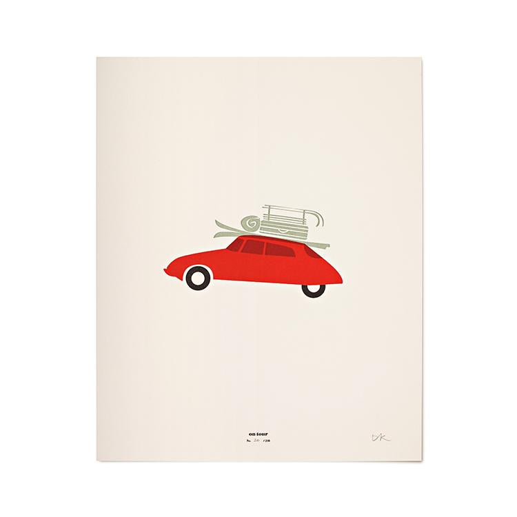 Pleased To Meet On Tour, Letterpress Druck, ltd. 200 Begrenzt auf 3 Tage