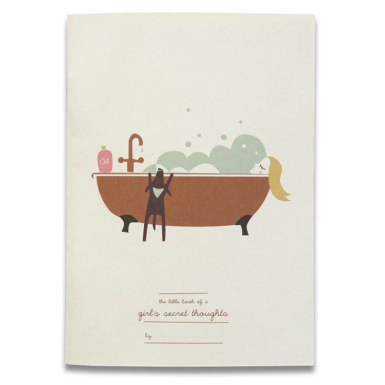 Pleased To Meet A Girl's Secret Thoughts Notizheft A6, liniert 2025
