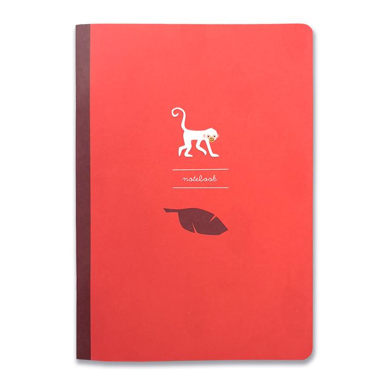 Pleased To Meet Spider Monkey Notizheft A5, blanko Black Friday Preise