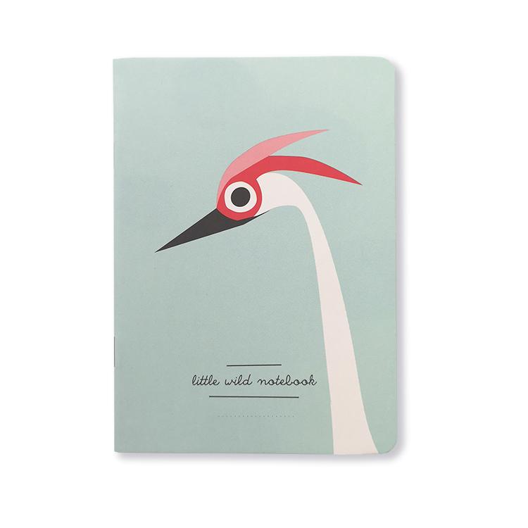 Pleased To Meet Heron Notizheft A6, blanko Fabrikpreis