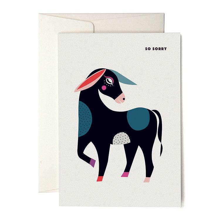Pleased To Meet VIVA Donkey Grusskarte Zeitlich begrenztes Angebot